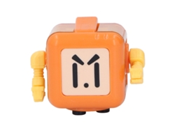 Rebe-toy Antistress Dedo Robô Compacto E Portátil Brinquedo Fidget Robô Laranja Para Casa E Viagens
