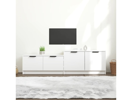 Mueble de TV VIDAXL Blanco Madera contrachapada (158.5x36x45 cm)