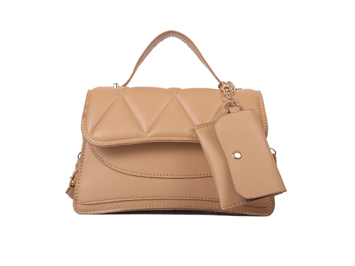 Nécessaire Resistente De Mujer Bolsito Pequeño Duradero Simple Naranja (para Adultos)