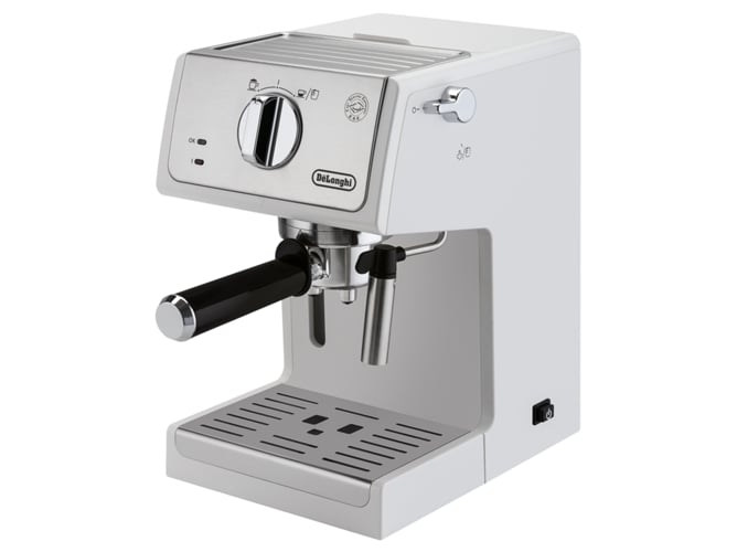 Cafetera DELONGHI ECP33.21.W (15 bar - Café molido y Monodosis)