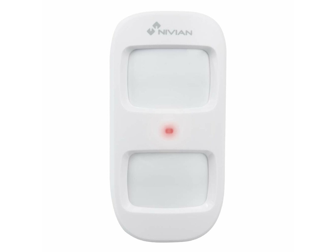 Detector de Movimiento Nivian Nvs-D2A Blanco Inalámbrico
