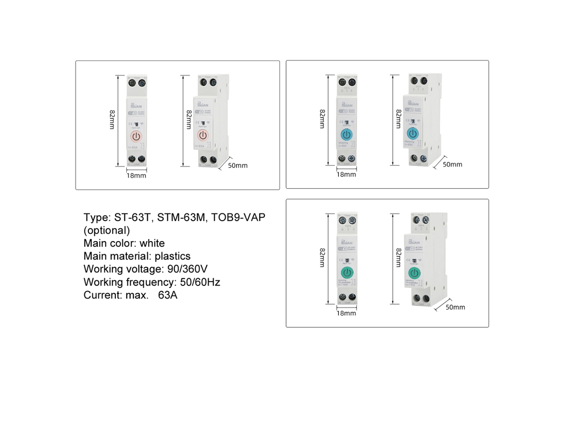 Toma de corriente con temporizador programable, 2900W, protección contra sobretensiones, 2 puertos USB (5V 2.1A).