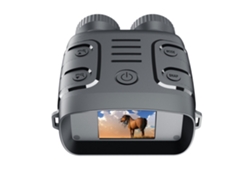 Gafas de visión nocturna, claridad de vídeo 2K, zoom digital 10X, pantalla TFT de 2,4, luz infrarroja de 850 nm, batería recargable, aventuras al aire libre, camping, viajes CHRONUS