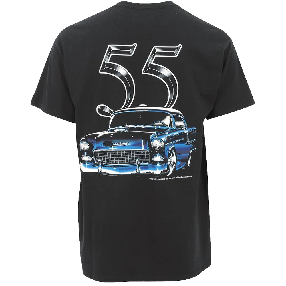 Chevy 55’ T-shirt Unisex Rockinstone Size:l