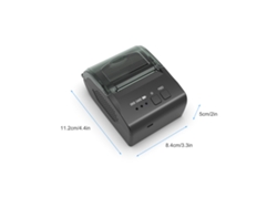 Impresora Térmica Portátil Sin Tinta De 58 Mm, Inalámbrica Bluetooth Usb Para Ios, Android Y Windows.