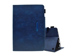 Funda de piel con cierre magnético y textura cruzada para Amazon Fire HD 8 2021/2022 Webake