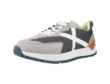 Zapatos de Hombre MUNICH Versatile Tecido Gris (40)