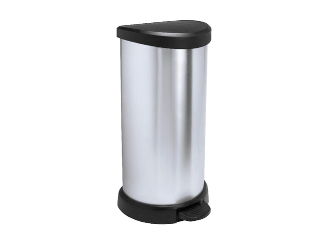 Cubo de Basura CURVER 3253922150002 (40 l - Negro)