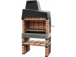 Parrilla de barbacoa MOVELAR California Plus XL (ladrillo tintado - 110 x 64 x 225 cm)