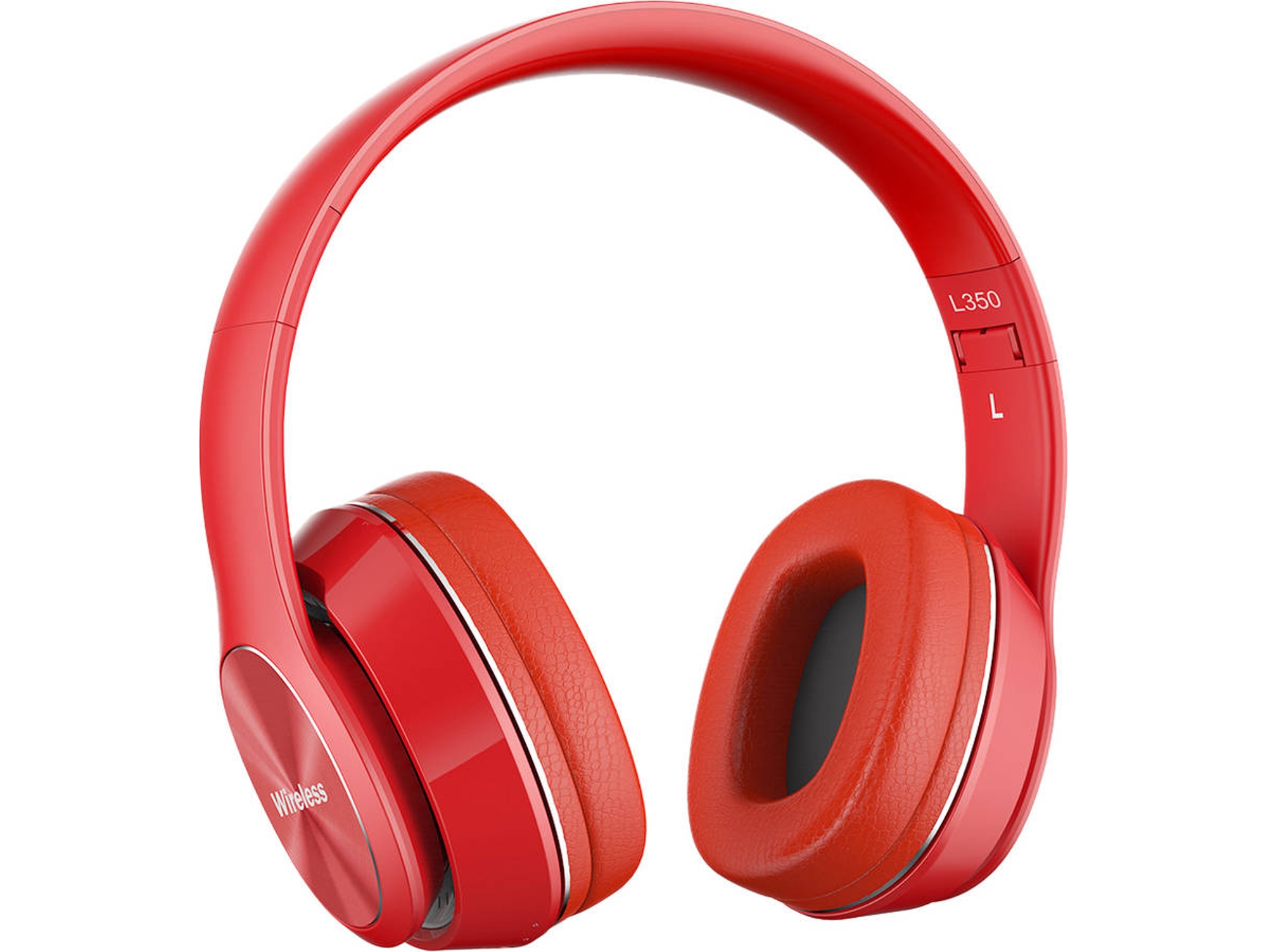 Auriculares Bluetooth ANSELF L350 (Over Ear - Rojo)