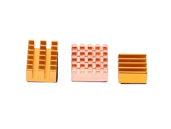 3 Juegos De Disipadores De Calor De Cobre Y Aluminio Con Adhesivo Para Accesorios Eléctricos De Raspberry Pi