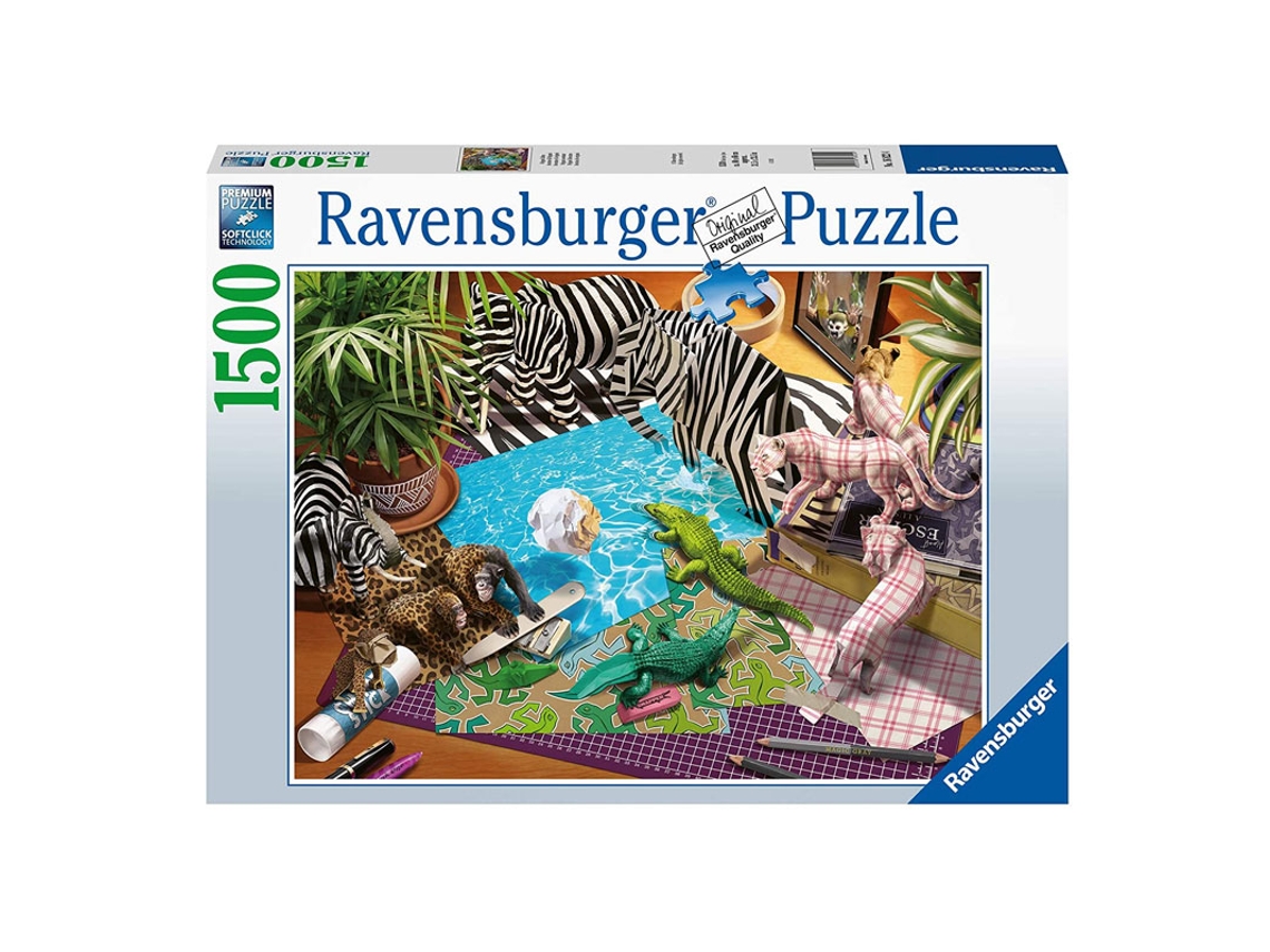 Puzzle RAVENSBURGUER Aventura De Origami (Edad Mínima: 14 Anos - 1500 Piezas)