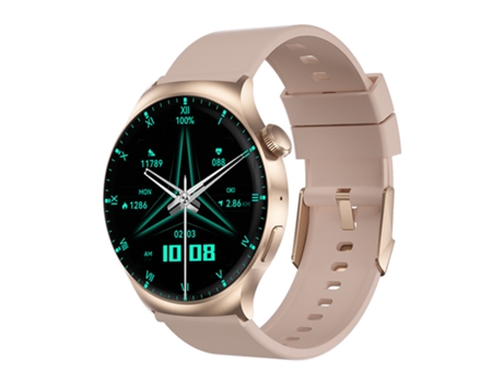 SHAH ARPAN Smart Watch DT4 Mate Frecuencia Cardíaca Presión Arterial Multideporte, Rosa