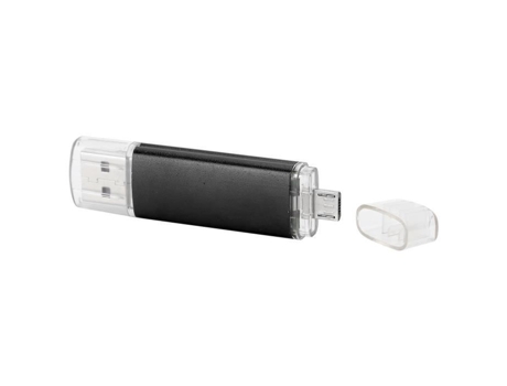 HURRISE U Disk 2 en 1 Otg USB Flash Drive 2 en 1 Micro Thumb U Disk Phone Storage Suministros de Almacenamiento de Computadora 64 Gb