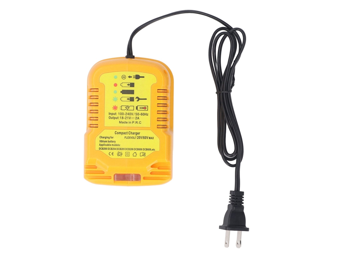 Cargador Portátil De Baterías De Litio Para Baterías De 20 V Dcb206 Dcb230 Dcb240 Dcb612 Dcb609 Dcb606