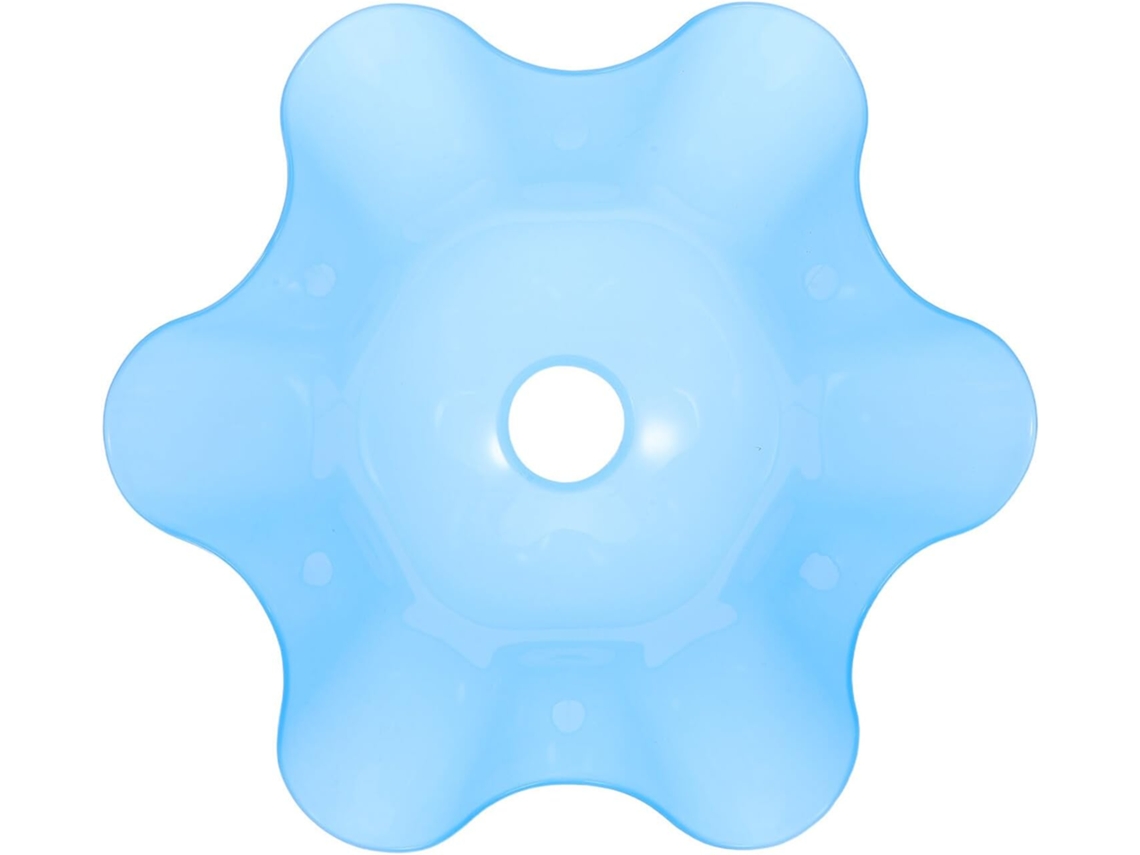 Cubierta protectora decorativa azul para pantalla de lámpara o plafón, fabricada en plástico, con un diámetro de SFUSHOS.