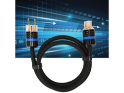 Cabo de energia Monosaudio P903, cobre puro, conexão de áudio EOOCOO
