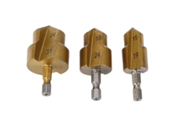 3 Brocas Ppr Con Vástago Hexagonal De 1/4 De Pulgada Para Expansión De Tuberías De 15 A 31 Mm