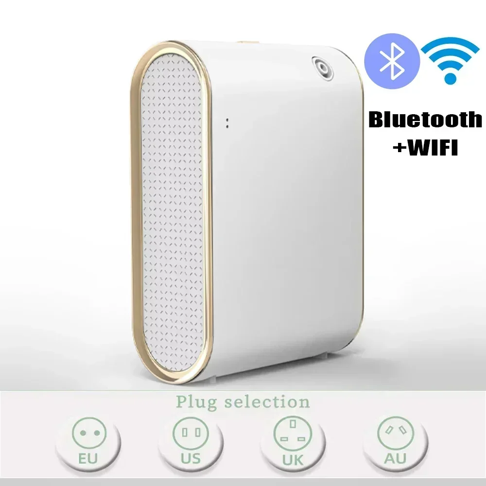 Difusor de aroma inteligente sin agua (blanco, Bluetooth y Wi-Fi)