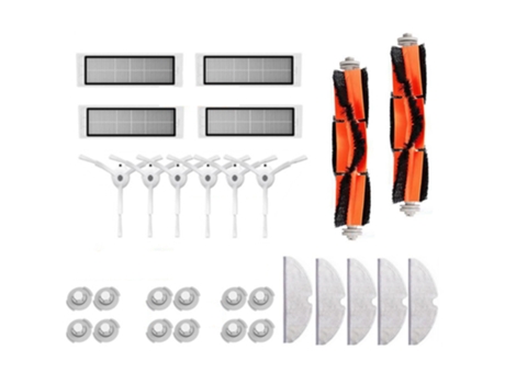 Piezas de aspiradora para Xiaomi Roborock S50 S51 S55 S5 S6, cepillo lateral, filtro Hepa, cepillo principal, accesorios de trapeador