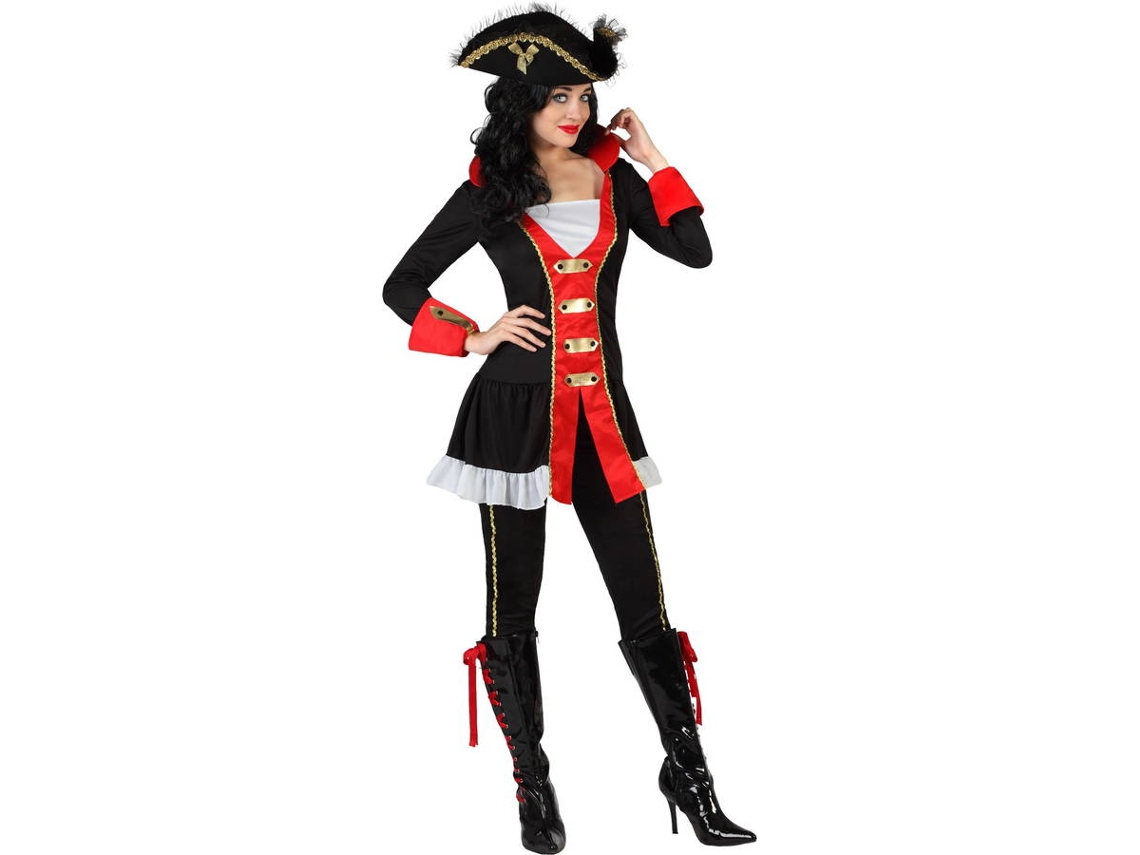 Disfraz de Mujer DISFRAZZES Capitana Pirata (Talla: S - 34/38)