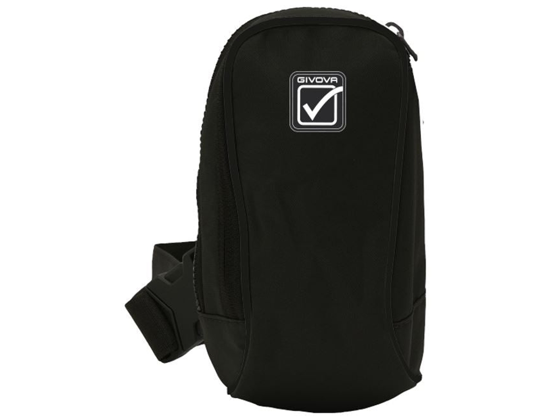 Bolso de hombro Givova en blanco y negro: estilo y funcionalidad para el día a día.