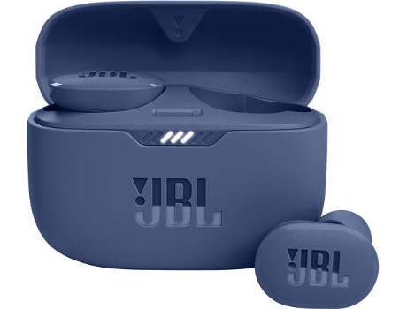 Auriculares Bluetooth True Wireless JBL Tune 130NC (In Ear - Micrófono - Noise Cancelling - Azul)