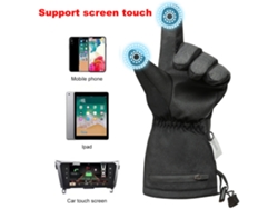 Negrotengoo 1 Par Guantes Eléctricos Calefactables Uniex Táctil Carga 74v Cc Impermeables Invierno Exterior