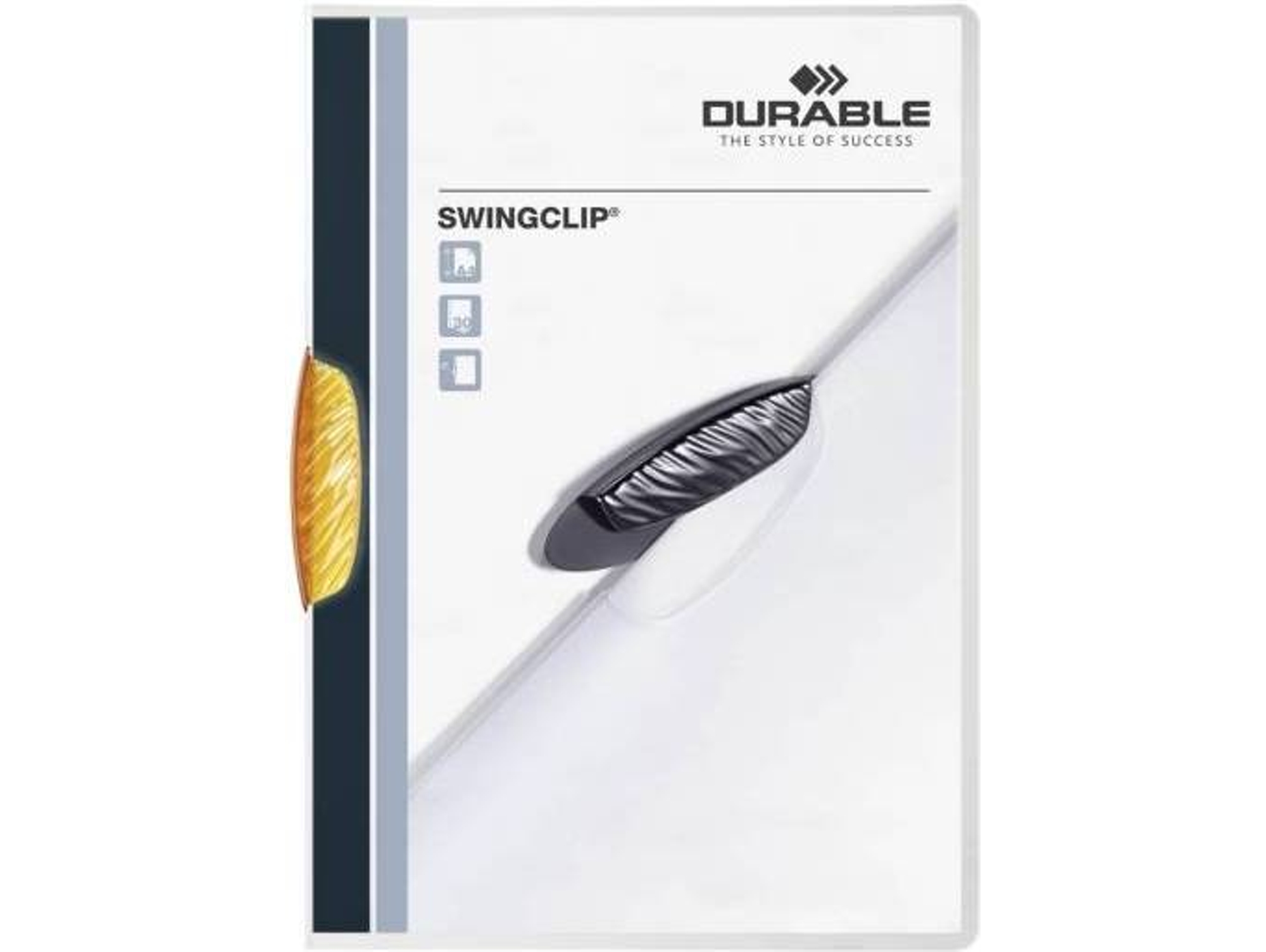 Carpeta DURABLE Swingclip Naranja (A4 - Polipropileno)