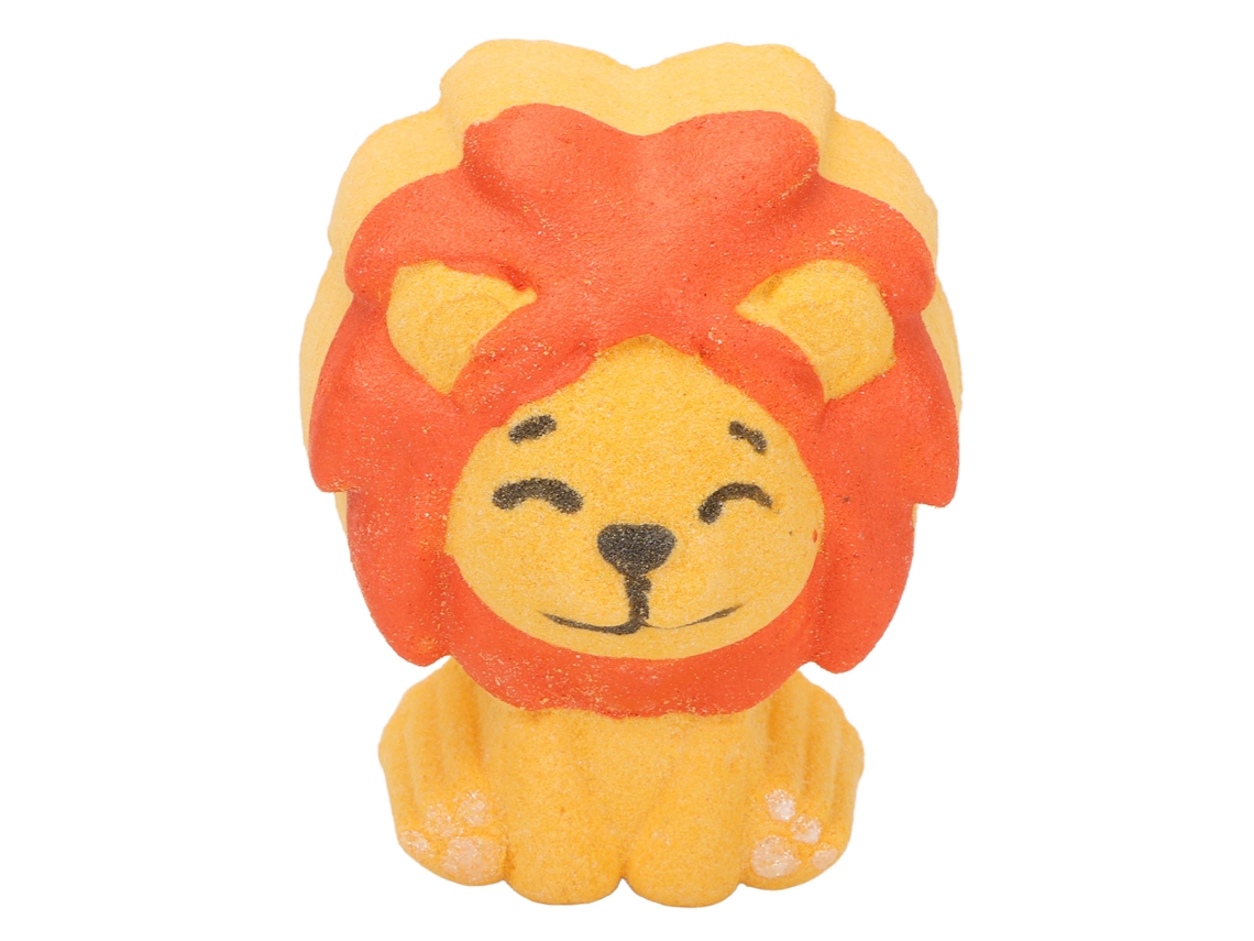 Bola de sales de baño con aceite esencial con forma de un simpático animalito.