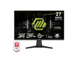 Monitor MSI MAG 275QF (Negro - 27" - LCD - Wide Quad HD - 0,5 ms)