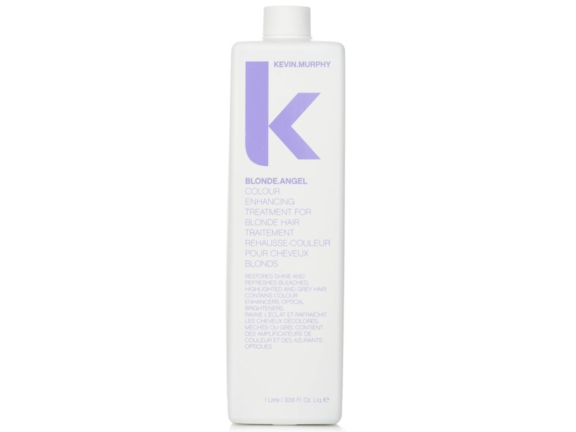 Tratamiento potenciador del color Blonde.angel para cabello rubio (1000 ml/33,8 oz) Kevin.murphy