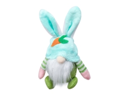 Muñeco de peluche de gnomo de Pascua con decoración