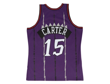Camiseta para Hombre MITCHELL & NESS De Los Toronto Raptors De La Nba Morado para Baloncesto (Talla:M)