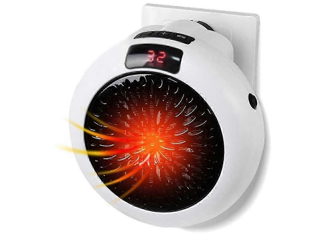 Calefactor Eléctrico Portátil De Pared, Silencioso, Con Mando A Distancia Y Calentamiento Rápido, Thermos-yvan Szrh Av