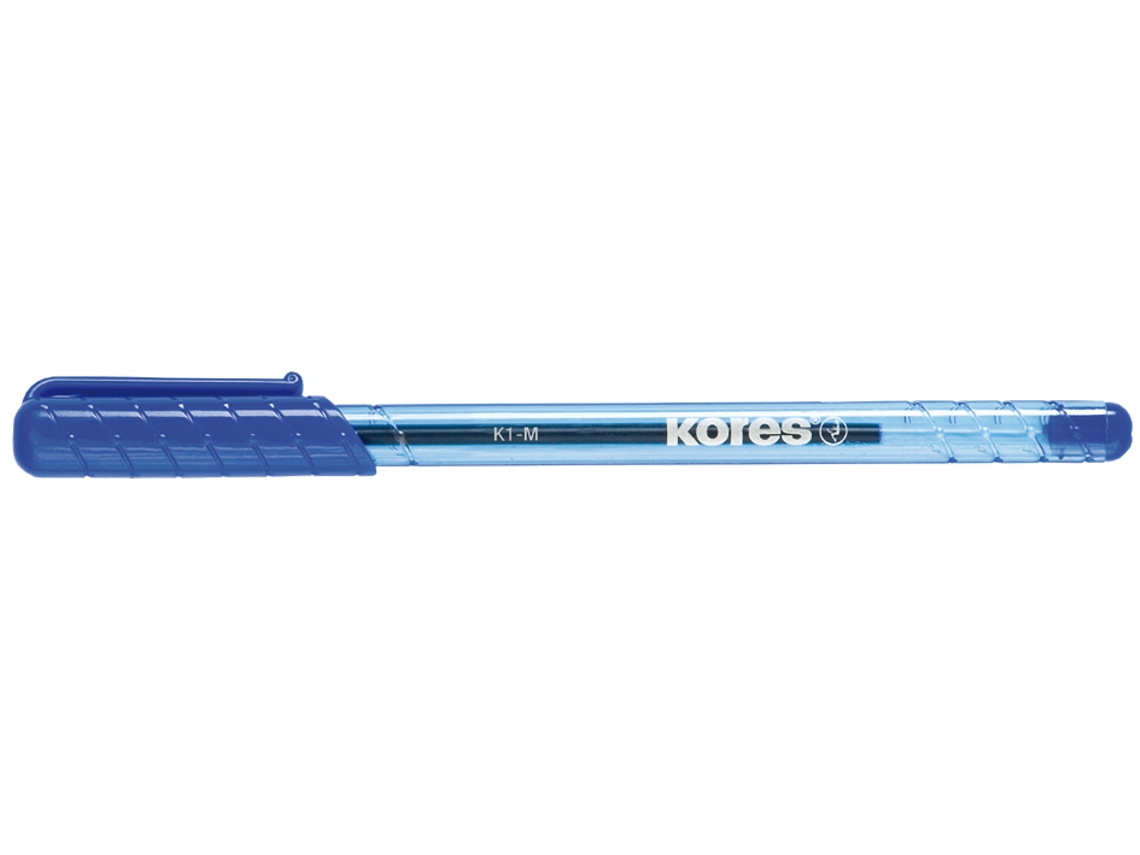 Bolígrafo Desechable KORES K-Pen K1 Negro Trazo: M
