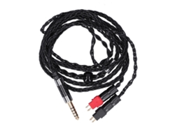 Cable De Audio Balanceado Occ De 8 Núcleos Con Doble Aguja Y Baño De Plata Para Sennheiser Hd600 Hd580 De 4,4 Mm