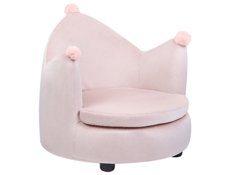 Sillón para niños con una corona con forma de rosa Vega Vega Vega
