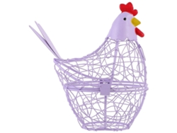 Cesta Para Huevos En Forma De Gallina Cesta Para Almacenamiento De Huevos Domésticos Cesta Para Huevos De Alambre De Hierro Cesta Para Cocina Webake