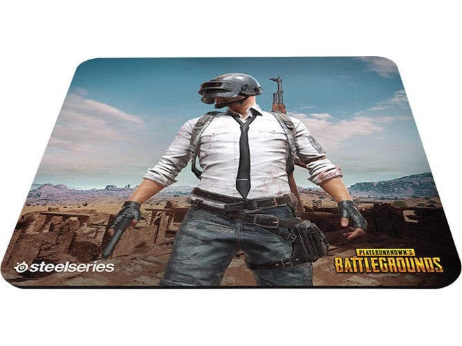 Alfombrilla Gaming STEELSERIES QcK+ PUBG Miramar Edition (L)
