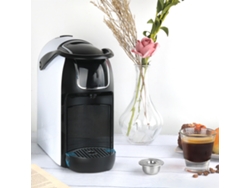 Cápsulas De Café Reutilizables De Acero Inoxidable Con Cuchara Y Cepillo Para Máquinas Bialetti