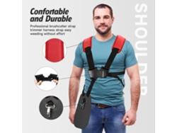 Bolsa De Transporte Para Cortadora De Césped Arnés Cinturón De Hombro Doble Nylon Duradero Ajustable Stihl