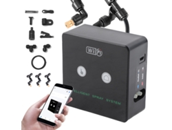 Sistema De Nebulización Temporizado Con Wifi Para Terrario De Selva Tropical, Controlado Por Aplicación, Pulverizador Automático Con Boquilla Giratoria De 360°.