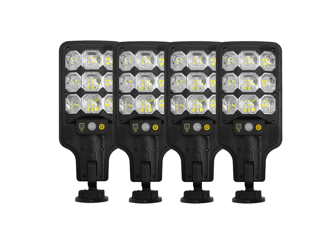 2026-luz Solar Super Brillante Para Calle Con Sensor De Movimiento Pir, Exterior Impermeable Ip65, Control Remoto, Seguridad Jardín