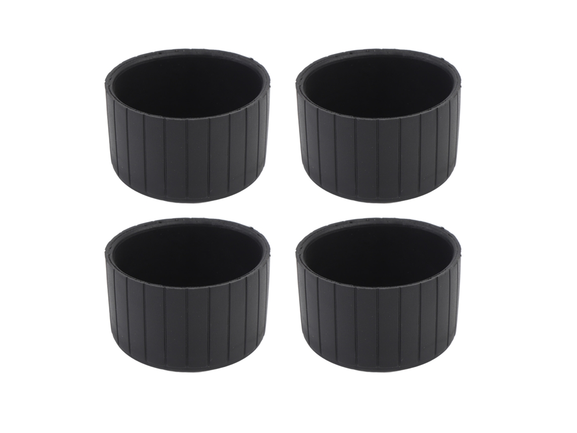 Yncm-4 Protectores De Plástico Antideslizantes Redondos Para Patas De Silla De 60 Mm, Tapas Y Almohadillas Para Suelos De Madera Y Patas De Muebles.