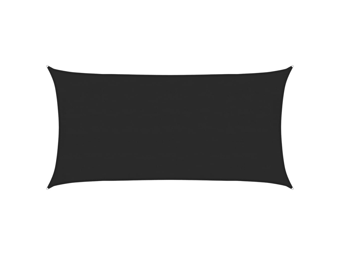 Maison Exclusive - Toldo De Vela Hdpe Negro 160 G/m² 4x7 M