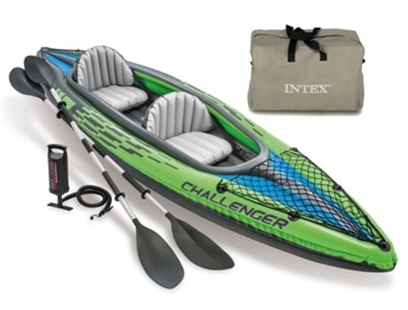 Kayak inflable Challenger K2 351x76x38 cm 68306NP INTEX