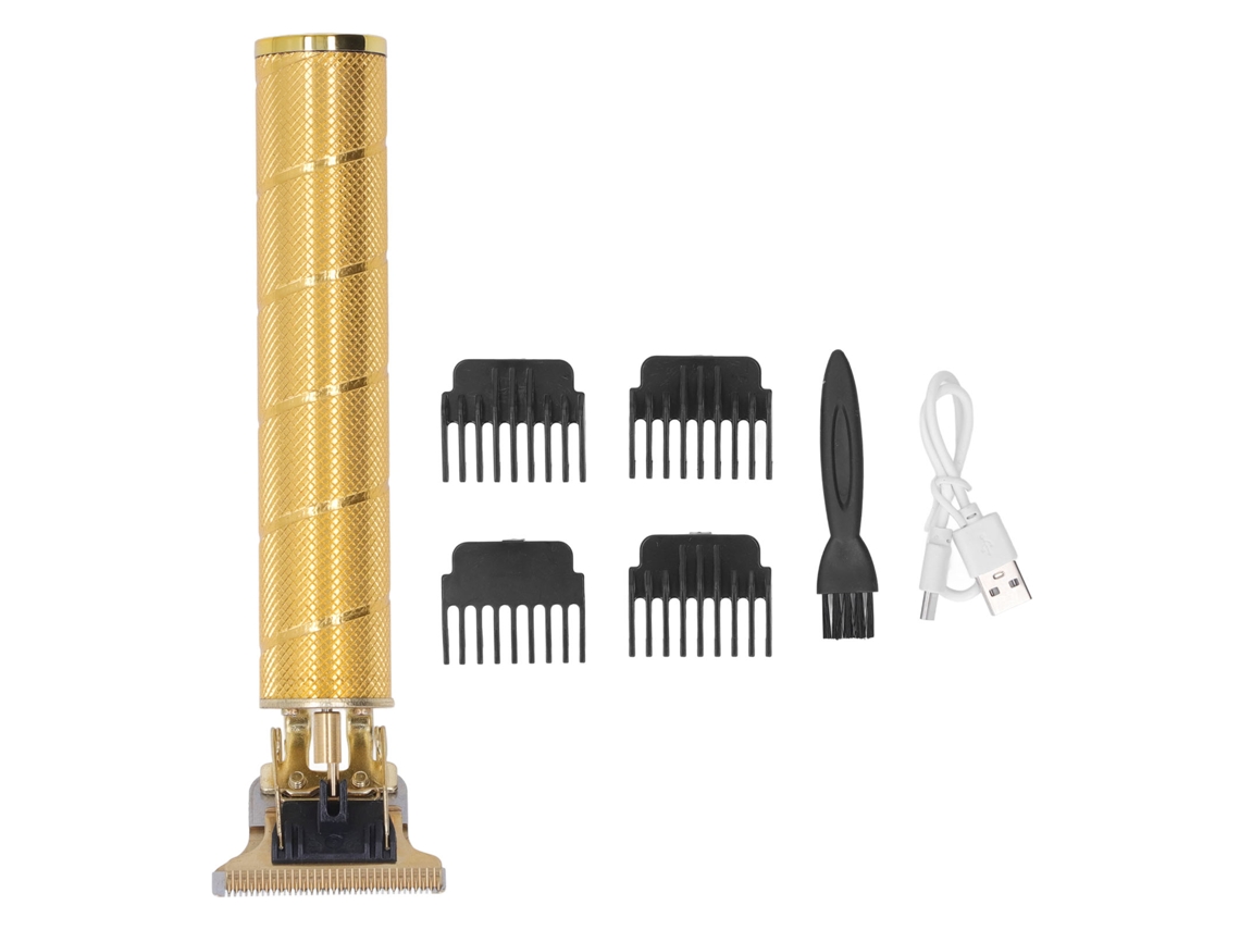 Kit Profesional De Tazón Para Cabello Masculino Con Carga Usb Recargable Y Longitud Ajustable.