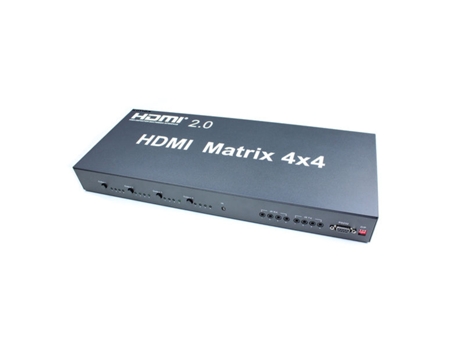 Matriz HDMI2.0 4 entradas- 4 salidas, 4k60HZ, RS232/EDID