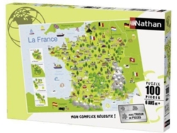 Puzzle NATHAN RAV4005556867325 (100 Piezas)